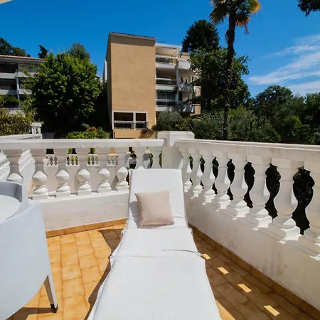 דירה Calme Absolu, Elegant Et Arbore Avec Piscine קאן